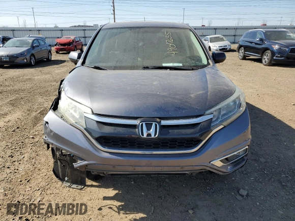 2015 Honda CR-V EX with VIN 5J6RM4H5XFL065880, listed as a Copart auction lot 49017635 with Not Provided miles and Salvage Title. Bid and sale history available at DreamBid. Image 5.