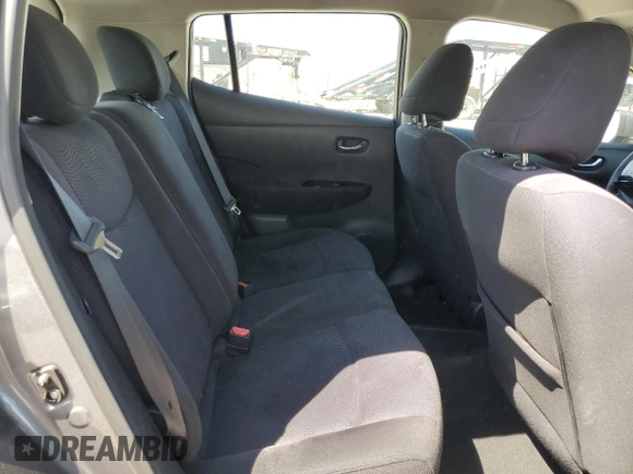 2015 Nissan LEAF SV with VIN 1N4AZ0CP1FC309007, listed as a Copart auction lot 63433853 with 75,480 mi miles. Bid and sale history available at carsss.com. Image 11.
