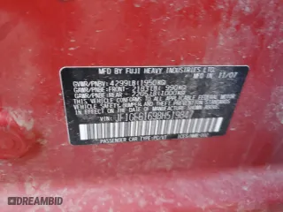 2008 Subaru Impreza Sedan (Natl) i with VIN JF1GE61698H519847, listed as a Copart auction lot 83557844 with 134,571 mi miles and Salvage Title. Bid and sale history available at carsss.com. Image 12.