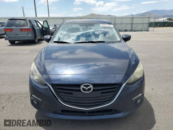2015 Mazda 3 i Touring with VIN JM1BM1V77F1267454, listed as a Copart auction lot 60651625 with 107,649 mi miles and Salvage title. Bid and sale history available at DreamBid. Image 5.