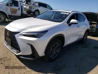 2022 Lexus NX with VIN JTJAKCEZ1N5002192, listed as a Copart auction lot 46571283 with 4,933 mi miles. Bid and sale history available at carsss.com. Image 1.