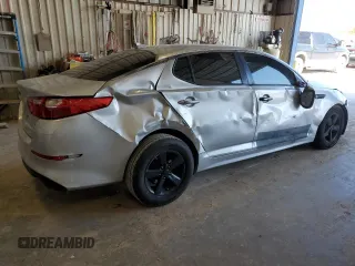 2014 Kia Optima LX with VIN KNAGM4A77E5471110, listed as a Copart auction lot 53179855 with 195,885 mi miles and Salvage Title. Bid and sale history available at carsss.com. Image 3.
