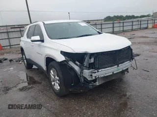 2019 Chevrolet Traverse LT Cloth z VIN 1GNERGKW2KJ128010, wystawiony jako IAAI lot #42173006 z przebiegiem 93 328 mil mil oraz . Historia ofert i sprzedaży dostępna na DreamBid. Obrazek 1.