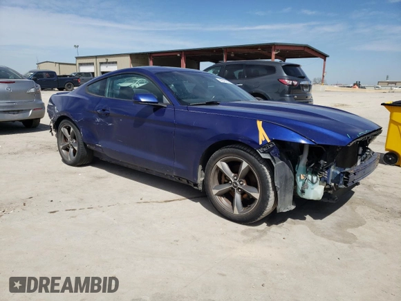 2016 Ford Mustang V6 with VIN 1FA6P8AMXG5208962, listed as a Copart auction lot 48345155 with 169,518 mi miles and Salvage Title. Bid and sale history available at carsss.com. Image 4.