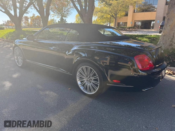 2011 Bentley Continental GT with VIN SCBDP3ZA4BC067912, listed as a Copart auction lot 82473194 with 64,397 mi miles and Clean Title. Bid and sale history available at DreamBid. Image 3.