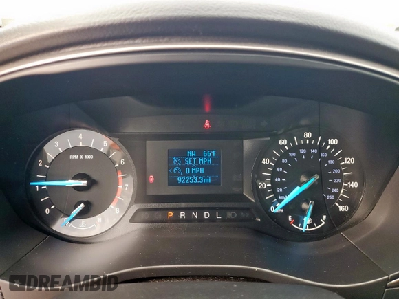 2017 Ford Fusion S with VIN 3FA6P0G76HR231754, listed as a Copart auction lot 47187905 with 92,253 mi miles and Clean Title. Bid and sale history available at carsss.com. Image 9.