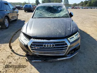 2018 Audi SQ5 Premium Plus with VIN WA1A4AFY9J2019836, listed as a Copart auction lot 73639304 with 59,283 mi miles and Salvage Title. Bid and sale history available at DreamBid. Image 5.
