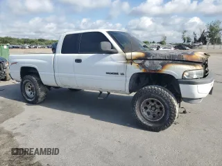 1998 Dodge 1500 with VIN 1B7HC13Y2WJ249842, listed as a Copart auction lot 55742775 with Not Provided miles and Non Repairable. Bid and sale history available at DreamBid. Image 4.