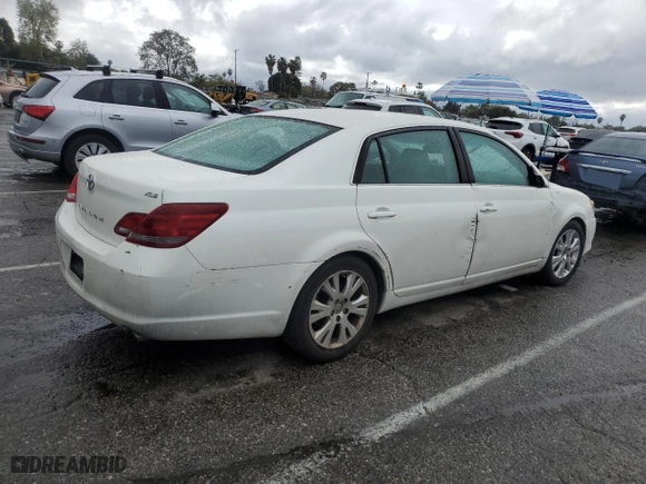 2008 Toyota Avalon XL with VIN 4T1BK36BX8U318446, listed as a Copart auction lot 48579685 with 155,197 mi miles and Salvage Title. Bid and sale history available at carsss.com. Image 3.