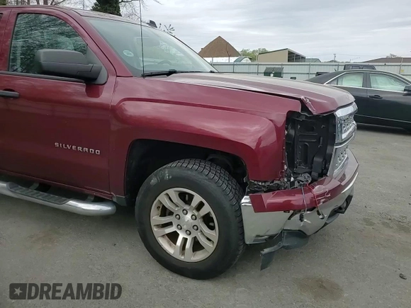 2014 Chevrolet Silverado 1500 LT with VIN 1GCVKREHXEZ392202, listed as a Copart auction lot 54003005 with 130,597 mi miles and Salvage Title. Bid and sale history available at DreamBid. Image 13.