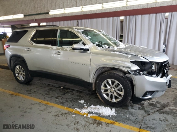 2020 Chevrolet Traverse LT Leather with VIN 1GNEVHKW0LJ225693, listed as a Copart auction lot 88109245 with 82,234 mi miles and Salvage Title. Bid and sale history available at carsss.com. Image 4.