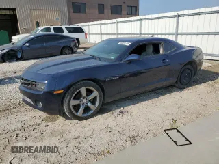2010 Chevrolet Camaro 2LT z VIN 2G1FC1EV1A9182013, wystawiony jako Copart lot #60351705 z przebiegiem 97 662 mil mil oraz Czysty tytuł • Clean title. Historia ofert i sprzedaży dostępna na DreamBid. Obrazek 1.