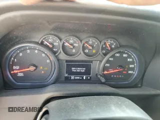 2022 Chevrolet Silverado 1500 Custom Trail Boss with VIN 3GCUDCETXNG649141, listed as a Copart auction lot 43565075 with 53,898 mi miles and Salvage Title. Bid and sale history available at DreamBid. Image 9.