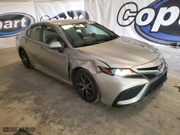 2021 Toyota Camry SE Nightshade with VIN 4T1G11AK8MU482292, listed as a Copart auction lot 50276645 with 104,577 mi miles and Clean Title. Bid and sale history available at carsss.com. Image 4.