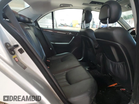 2005 Mercedes-Benz C 240 with VIN WDBRF81J05F644435, listed as a Copart auction lot 88741485 with 145,003 mi miles and Salvage Title. Bid and sale history available at DreamBid. Image 10.