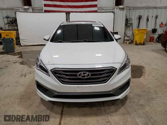 2017 Hyundai Sonata Sport with VIN 5NPE34AF0HH554046, listed as a Copart auction lot 52889635 with 104,942 mi miles and Clean Title. Bid and sale history available at carsss.com. Image 5.