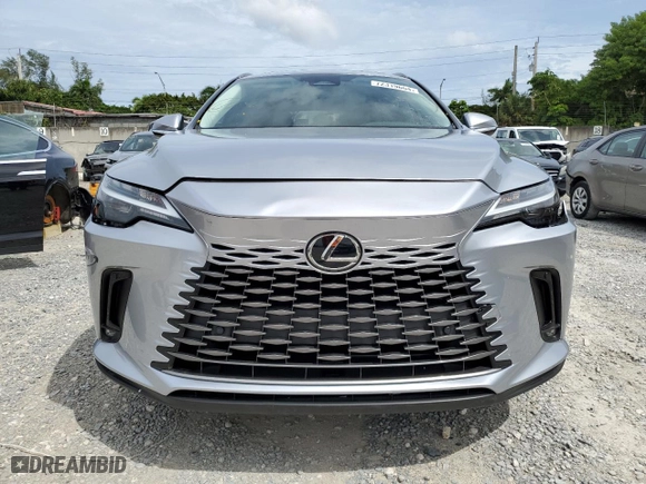 2024 Lexus RX with VIN JTJCHMAA5R2017881, listed as a Copart auction lot 72319664 with 12542 miles and Salvage Title. Bid and sale history available at carsss.com. Image 5.