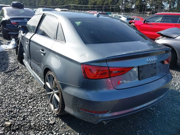 2016 Audi S3 Premium Plus with VIN WAUB1GFF8G1097864, listed as a IAAI auction lot 41507536 with 47,802 mi miles. Bid and sale history available at carsss.com. Image 3.