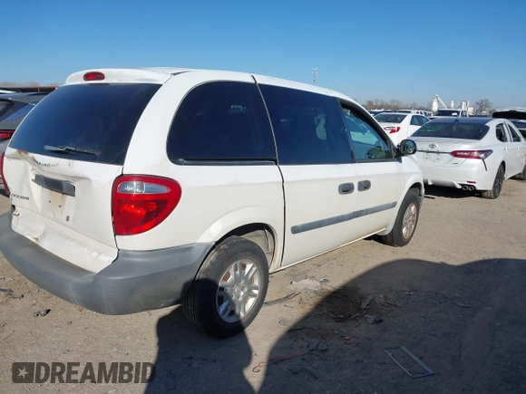 2005 Dodge Caravan SE with VIN 1D4GP25EX5B333234, listed as a IAAI auction lot 41389490 with 161,447 mi miles and . Bid and sale history available at DreamBid. Image 4.