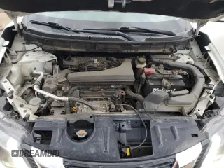 2017 Nissan Rogue SV with VIN KNMAT2MT3HP603782, listed as a Copart auction lot 57163755 with 108,676 mi miles and Salvage title. Bid and sale history available at DreamBid. Image 12.