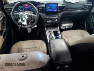 2020 Ford Explorer Limited with VIN 1FM5K8FW1LGB11531, listed as a Copart auction lot 68565304 with 61,483 mi miles and Salvage Title. Bid and sale history available at carsss.com. Image 8.