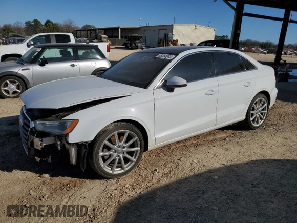 2015 Audi A3 1.8T Premium with VIN WAUACGFF6F1007373, listed as a Copart auction lot 46264045 with 137,476 mi miles and Salvage Title. Bid and sale history available at carsss.com. Image 1.