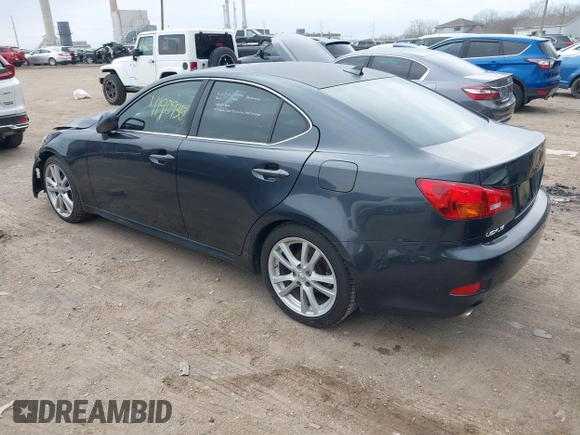 2008 Lexus IS 250 z VIN JTHBK262082080583, wystawiony jako IAAI lot #41909363 z przebiegiem 190 963 mil mil oraz . Historia ofert i sprzedaży dostępna na DreamBid. Obrazek 3.