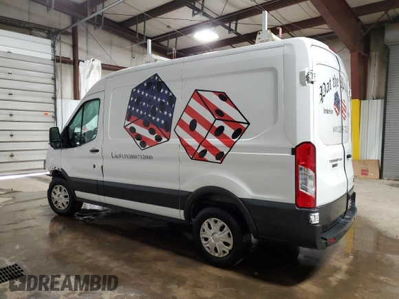 2016 Ford Transit Cargo with VIN 1FTYR1CM1GKA04036, listed as a Copart auction lot 51225885 with Not Provided miles and Salvage Title. Bid and sale history available at DreamBid. Image 2.