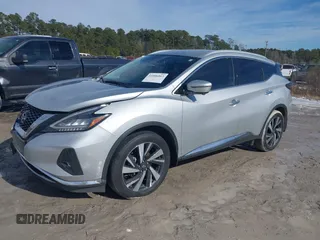 2023 Nissan Murano SL with VIN 5N1AZ2CJ0PC102011, listed as a IAAI auction lot 41406863 with 24,723 mi miles and . Bid and sale history available at DreamBid. Image 19.