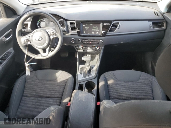 2019 Kia Niro LX with VIN KNDCB3LC4K5223128, listed as a Copart auction lot 45723585 with 110,587 mi miles and Salvage Title. Bid and sale history available at DreamBid. Image 8.