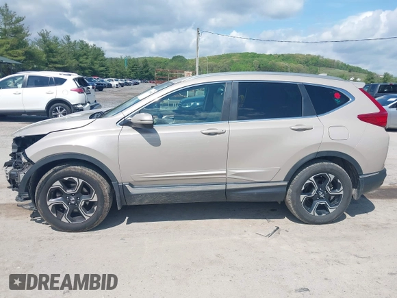 2017 Honda CR-V Touring with VIN 5J6RW2H91HL013526, listed as a IAAI auction lot 42181848 with 108,126 mi miles and . Bid and sale history available at carsss.com. Image 15.