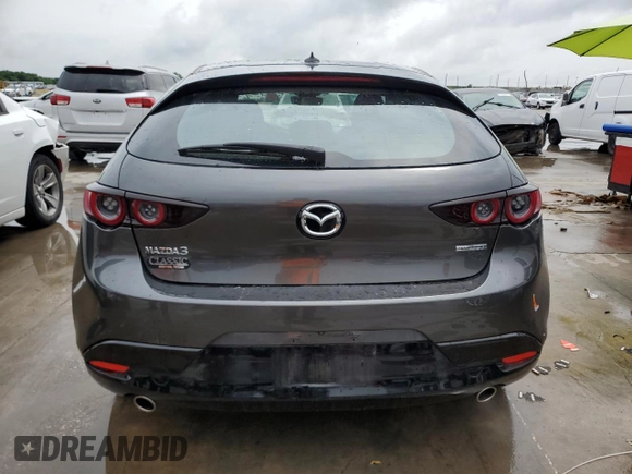 2019 Mazda Mazda3 Hatchback w/Preferred Pkg with VIN JM1BPAMM9K1128497, listed as a Copart auction lot 51513353 with 22,460 mi miles. Bid and sale history available at carsss.com. Image 6.