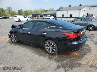 2017 Nissan Maxima SR with VIN 1N4AA6AP8HC377935, listed as a Copart auction lot 50318985 with 154,289 mi miles and Non Repairable. Bid and sale history available at carsss.com. Image 2.