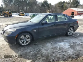 2010 BMW 5 Series 528i xDrive with VIN WBANV1C59AC389920, listed as a Copart auction lot 46808985 with 139,881 mi miles and Clean Title. Bid and sale history available at carsss.com. Image 1.
