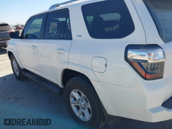 2017 Toyota 4Runner SR5 with VIN JTEZU5JR8H5153693, listed as a IAAI auction lot 41819843 with 56,957 mi miles and . Bid and sale history available at DreamBid. Image 6.