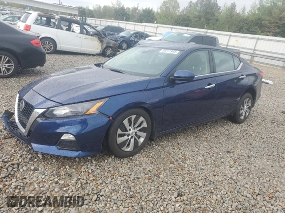 2022 Nissan Altima 2.5 S with VIN 1N4BL4BV6NN420247, listed as a Copart auction lot 50211945 with 46,323 mi miles and Salvage Title. Bid and sale history available at carsss.com. Image 1.