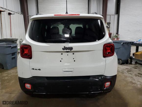 2021 Jeep Renegade Latitude with VIN ZACNJDB10MPM57646, listed as a Copart auction lot 48714865 with 0 mi miles and Salvage Title. Bid and sale history available at carsss.com. Image 6.