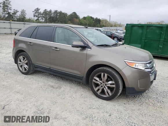 2012 Ford Edge Limited with VIN 2FMDK3K95CBA39531, listed as a Copart auction lot 50867885 with 210,983 mi miles and Clean Title. Bid and sale history available at carsss.com. Image 4.