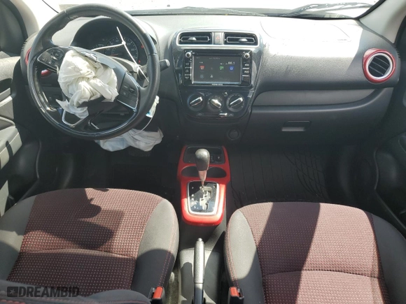 2019 Mitsubishi Mirage GT with VIN ML32A5HJ0KH011507, listed as a Copart auction lot 68495154 with 40,161 mi miles and Salvage Title. Bid and sale history available at carsss.com. Image 8.
