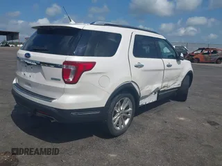 2019 Ford Explorer Limited with VIN 1FM5K7FH9KGB51608, listed as a IAAI auction lot 42658075 with 91,593 mi miles and . Bid and sale history available at DreamBid. Image 4.