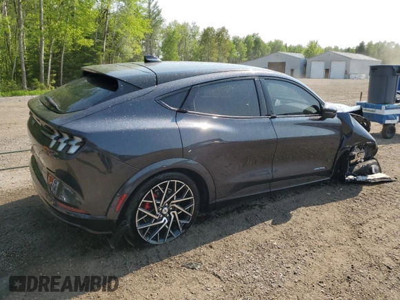 2022 Ford Mustang Mach-E GT with VIN 3FMTK4SX4NMA64535, listed as a Copart auction lot 58332095 with 57,418 mi miles and Salvage title. Bid and sale history available at DreamBid. Image 3.