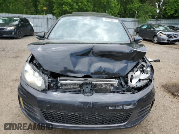 2010 Volkswagen Golf GTI with VIN WVWHV7AJ3AW392782, listed as a Copart auction lot 60820825 with 229,072 mi miles and Salvage title. Bid and sale history available at DreamBid. Image 5.