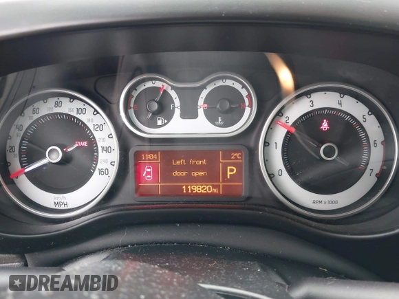 2014 FIAT 500L Trekking with VIN ZFBCFADH5EZ017349, listed as a IAAI auction lot 41528462 with 119,820 mi miles and . Bid and sale history available at DreamBid. Image 7.