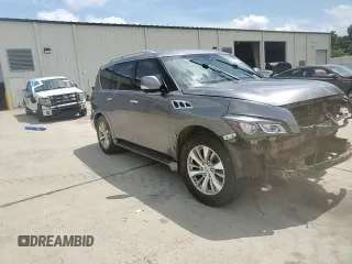 2017 Infiniti QX80 with VIN JN8AZ2NE7H9151603, listed as a Copart auction lot 60823795 with 128,027 mi miles and Clean title. Bid and sale history available at DreamBid. Image 14.