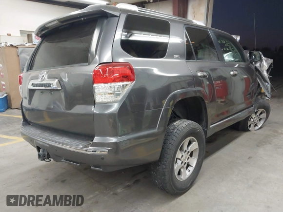2011 Toyota 4Runner Trail with VIN JTEBU5JR0B5061339, listed as a IAAI auction lot 41674848 with 155,059 mi miles and . Bid and sale history available at DreamBid. Image 4.