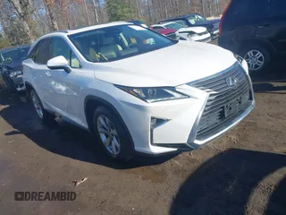 2018 Lexus RX 350 z VIN 2T2BZMCAXJC161520, wystawiony jako IAAI lot #41357954 z przebiegiem 105 427 mil mil oraz . Historia ofert i sprzedaży dostępna na DreamBid. Obrazek 1.