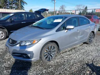 2015 Honda Civic Sedan EX-L with VIN 19XFB2F91FE205512, listed as a IAAI auction lot 41849708 with 122,947 mi miles. Bid and sale history available at carsss.com. Image 17.