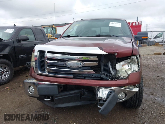 2009 Ford F-150 XL with VIN 1FTPW14V09FA04651, listed as a IAAI auction lot 41819914 with 114,241 mi miles and . Bid and sale history available at DreamBid. Image 12.