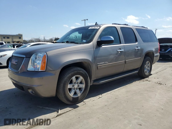 2012 GMC Yukon XL SLE with VIN 1GKS1HE01CR262708, listed as a Copart auction lot 48419475 with 258,234 mi miles and Salvage Title. Bid and sale history available at carsss.com. Image 1.