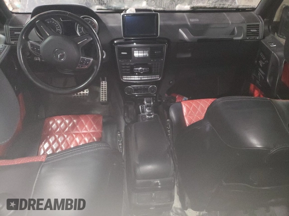 2016 Mercedes-Benz G-Class AMG G 63 with VIN WDCYC7DF3GX246022, listed as a Copart auction lot 83347694 with 0 mi miles and Salvage Title. Bid and sale history available at carsss.com. Image 8.